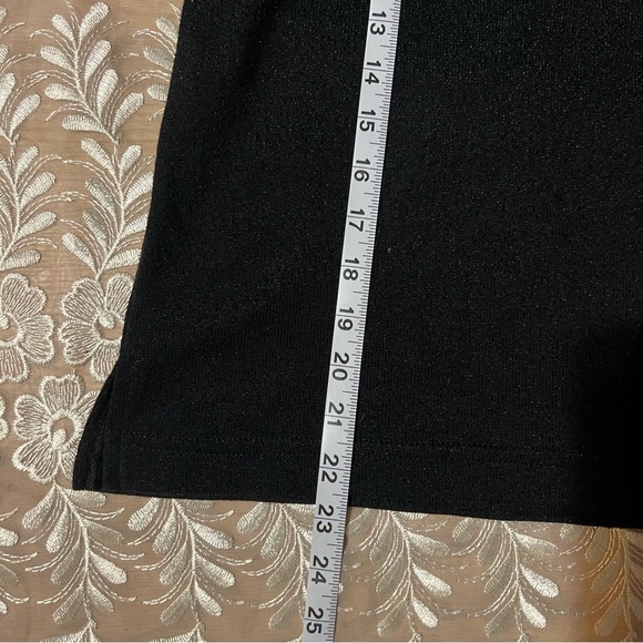 Vintage Floral Embroidered Black Sleeveless Top/Tank -SizeXL -TP23 - Picture 8 of 8